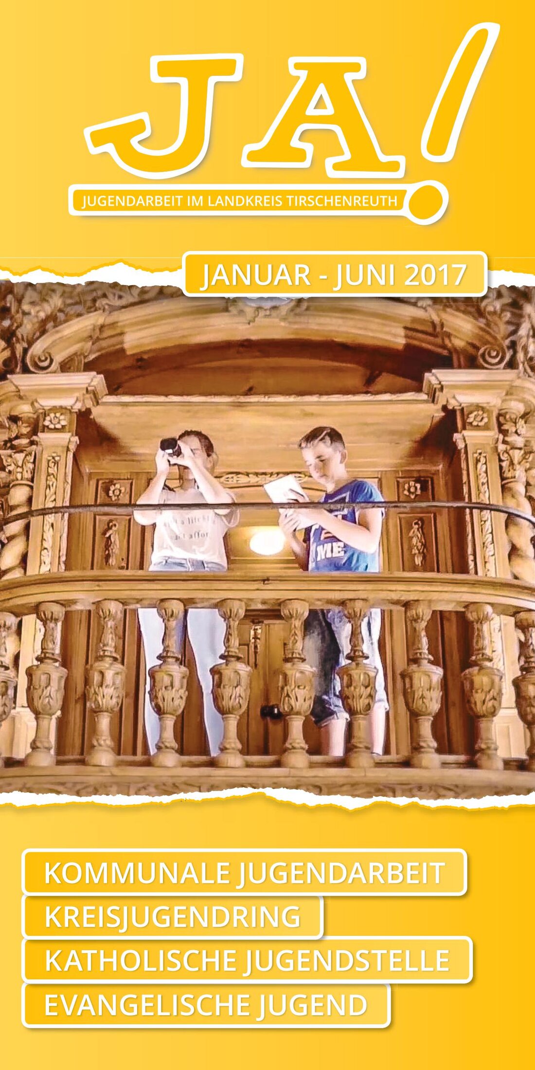 Tirschenreuth. Auch dieses Halbjahr hat der KreisRundeTisch wieder eine Infobroschüre zu Jugendarbeit im Landkreis Tirschenreuth veröffentlicht. Ansprechend und übersichtlich erklärt das JA!-Heft Alles rund um das Thema.  Der KreisRundeTisch Jugendarbeit [&hellip;]