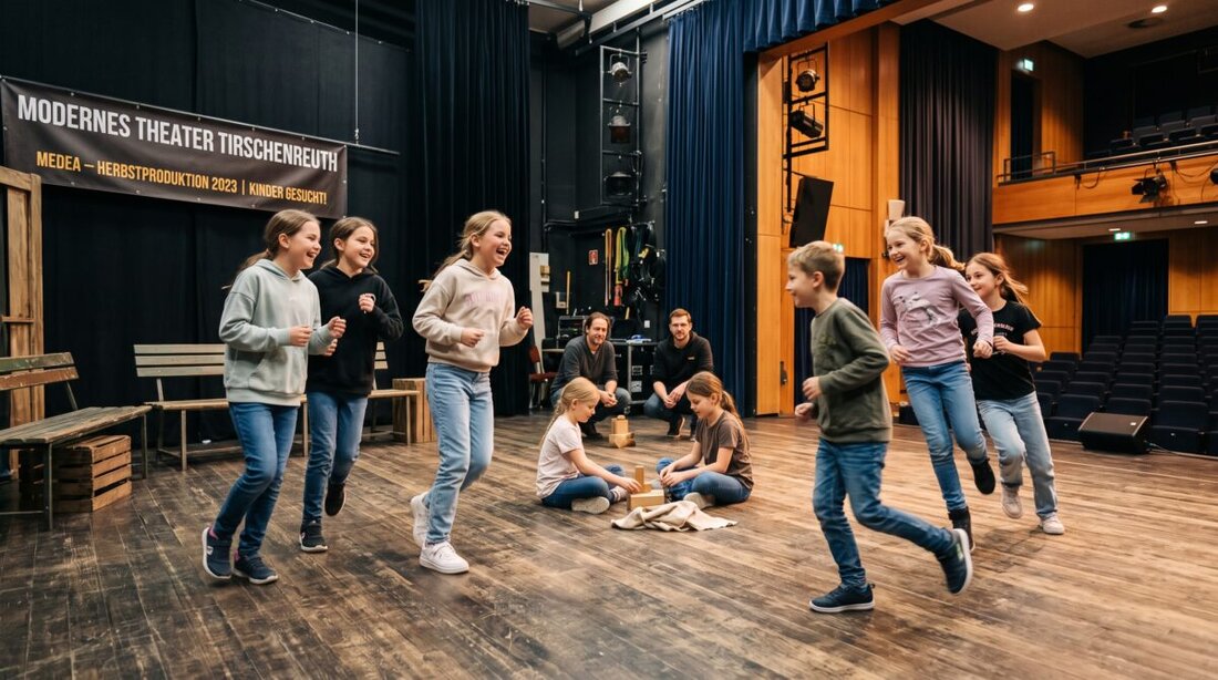 Tirschenreuth. Das Moderne Theater sucht für die Herbstproduktion „Medea“ Kinder im Alter von acht bis 13 Jahren: fünf bis sechs für eine heitere Szene und zwei als Medeas Kinder. Proben Ende Oktober, Anmeldung bis 11. Oktober.