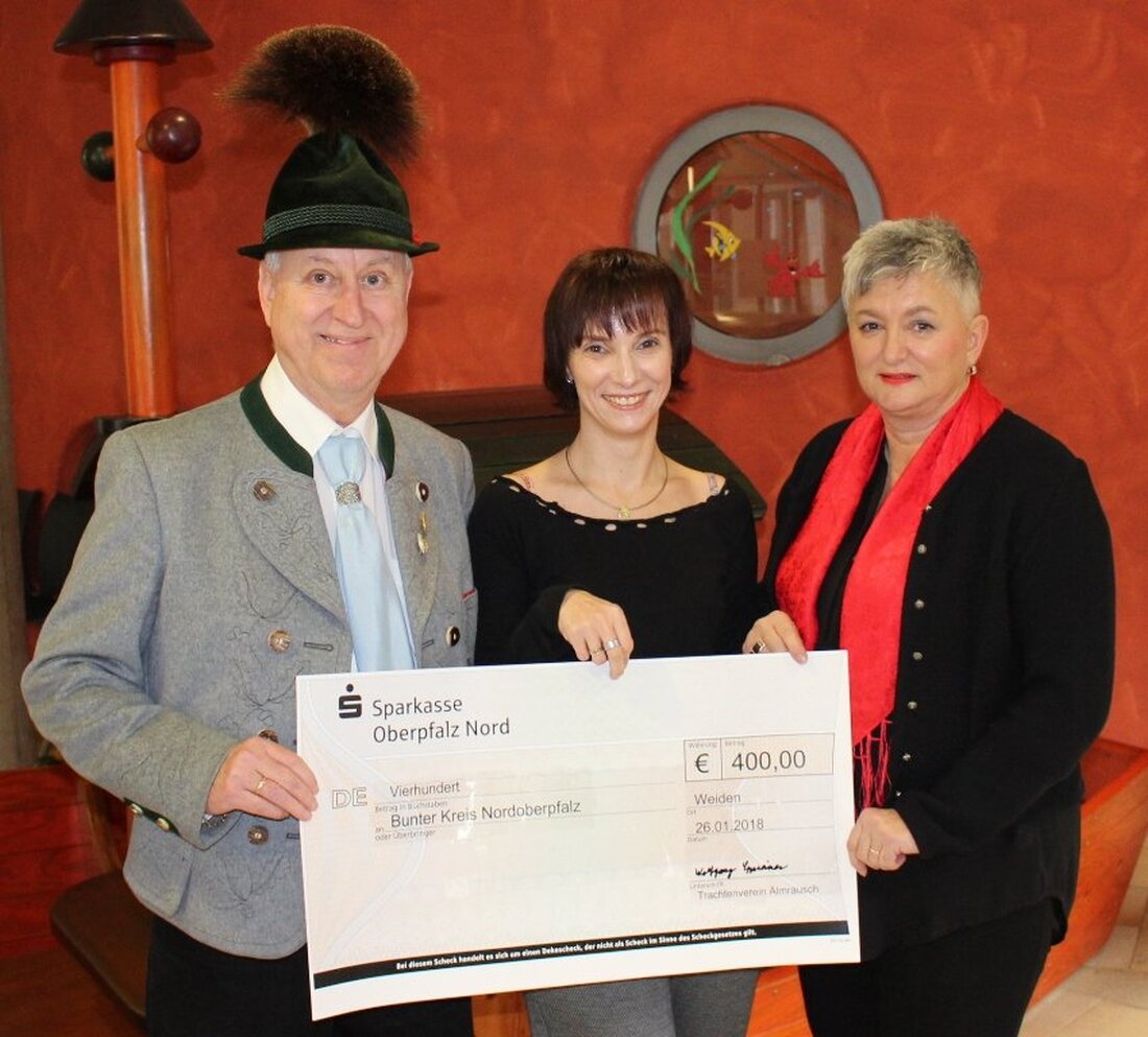 Weiden. Das eigentliche Ziel des Trachtenvereins „Almrausch“ Weiden ist das Pflegen alter Bräuche. Und vielleicht wird auch aus der Spendenübergabe an den Bunten Kreis Nordoberpfalz eine solche Tradition – der [&hellip;]