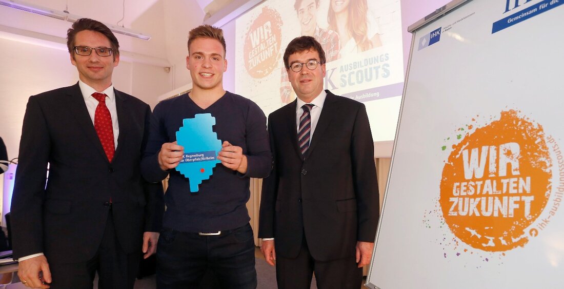 München/Regensburg/Weiden. Im Projekt „AusbildungsScouts“ der bayerischen IHKs werben bis 2018 rund 3.000 Auszubildende im Freistaat über die Vielfalt der Lehrberufe und die guten Karrierechancen nach einer Ausbildung. Dazu werden Azubis als „AusbildungsScout“ geschult [&hellip;]