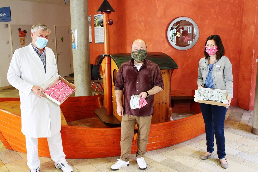 Weiden. Ab sechs Jahren müssen auch die kleinen Patienten in der Kinderklinik am Klinikum Weiden eine Maske tragen – eine Situation, die gerade Kindern nicht immer leicht fällt. Einfacher wird [&hellip;]