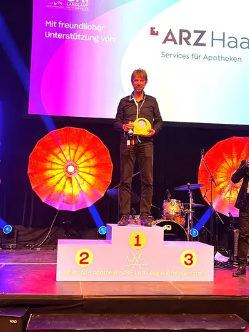 Franz Wolf aus Vohenstrauß wird Deutscher Apothekermeister im Skilanglauf