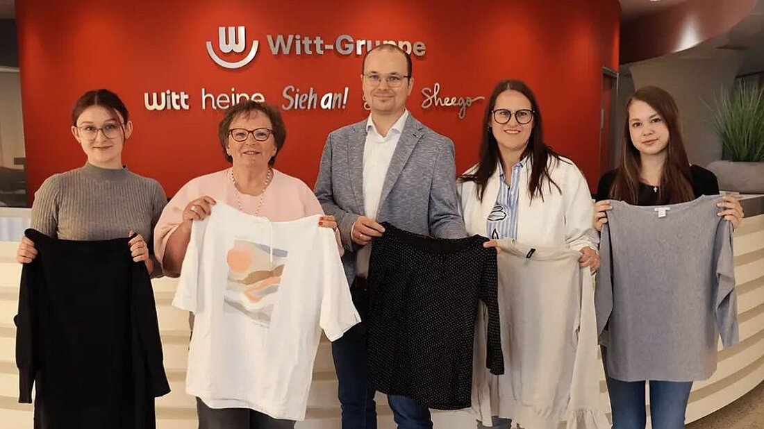 Weiden. Bei der Kleidertauschparty der Witt-Gruppe schonen Beschäftigte Ressourcen und helfen zugleich. 15 Kisten gespendeter Kleidung für die Caritas Weiden-Neustadt zeigen die starke Unterstützung der 3.500 Mitarbeitenden.