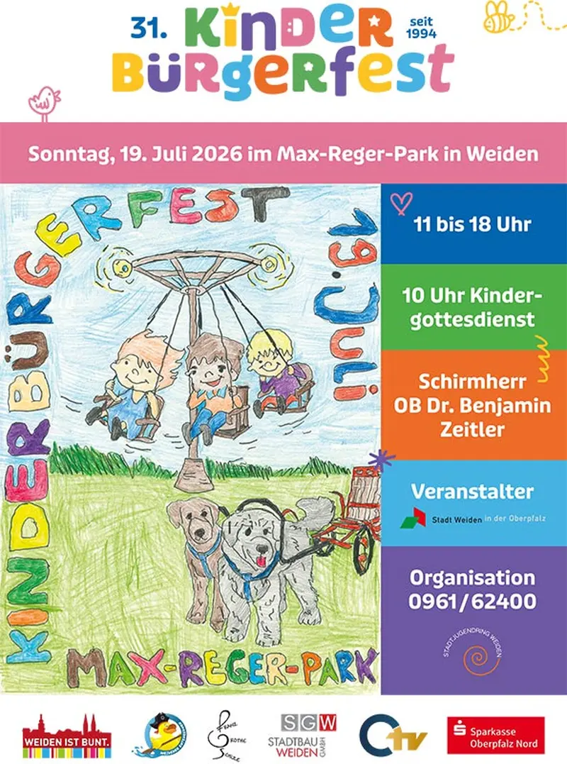 Ein Park voller Ideen: Weiden lädt zum 31. Kinderbürgerfest