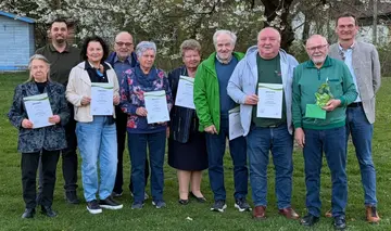 Siedler ehren Mitglieder