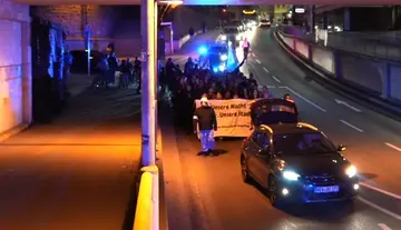 Erste Nachttanzdemo in Weiden