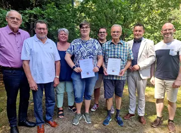 BVS Weiden feiert Sommerfest und ehrt Mitglieder