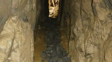 Bleierzgrube Manteuffel beim Ortsteil Kainzmühle, Markt Tännesberg, gesichert
