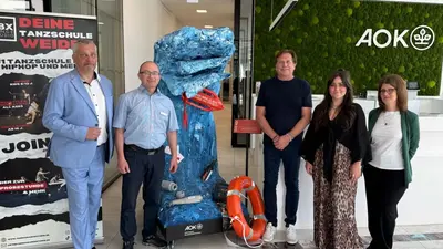 "Suchtwelle": interaktive Ausstellung von AOK und JUZ in Weiden