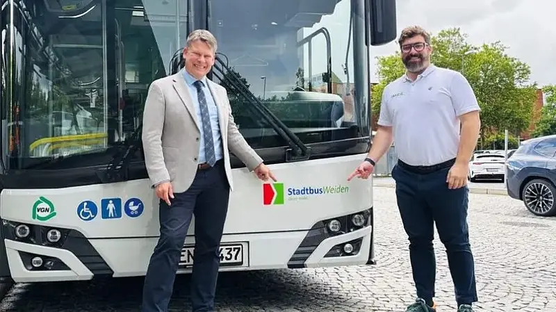 Mehr Abendfahrten und neue Routen beim Stadtbus Weiden