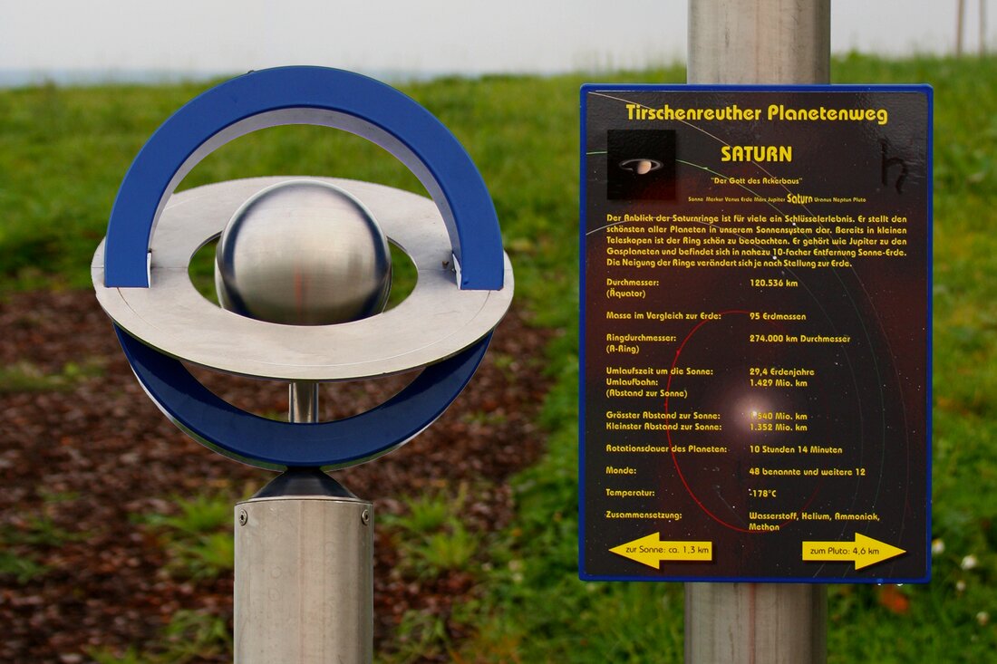 Tirschenreuth. Die Polizeiinspektion Tirschenreuth meldet einen ungewöhnlichen Diebstahl: Auf dem Planetenweg der Sternwarte ist der "Saturn" gestohlen worden.