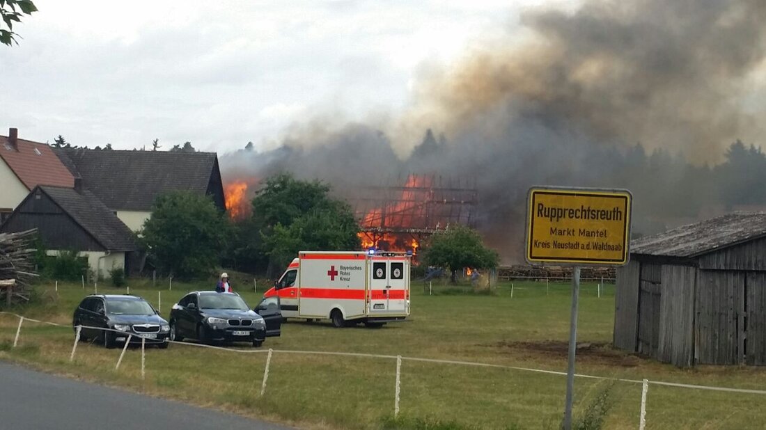 Mantel. Holzsägearbeiten an einer elektrischen Säge und daraus resultierender Funkenflug sind laut Kriminalpolizeiinspektion Weiden der Grund für den Großbrand in Rupprechtsreuth. Dem Feuer fielen mehrere Scheunen zum Opfer. Drei Personen, darunter der [&hellip;]