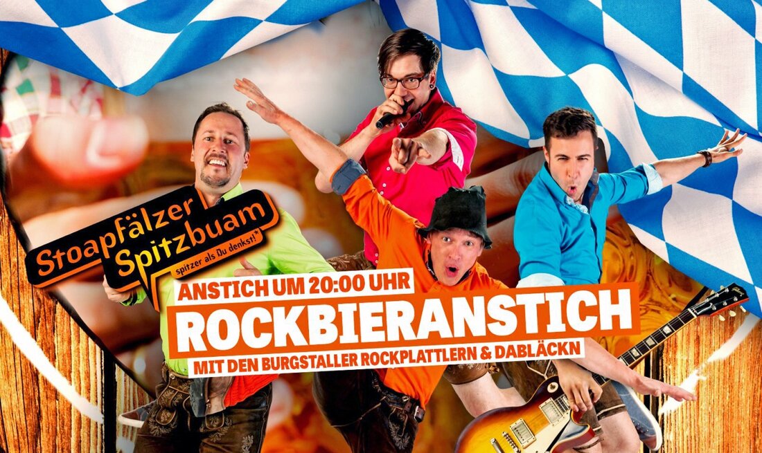 Rothenstadt/Neustadt/WN. Am Freitag ab 19 Uhr feiert der Rothenstädter Musikclub Salute seinen vierten Rockbier-Anstich. Diesmal zieht es die Veranstalter in die Neustädter Stadthalle, wo die Stoapfälzer Spitzbuam Party machen.  von [&hellip;]