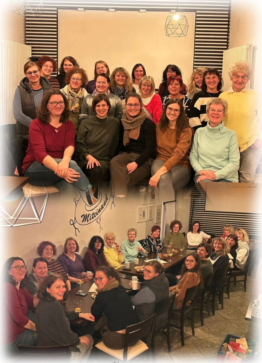 Waldershof. 24 Frauen trafen sich am 28. November zur Adventskalenderaktion, um unter Anleitung individuelle Beiträge für den Kalender zu gestalten.