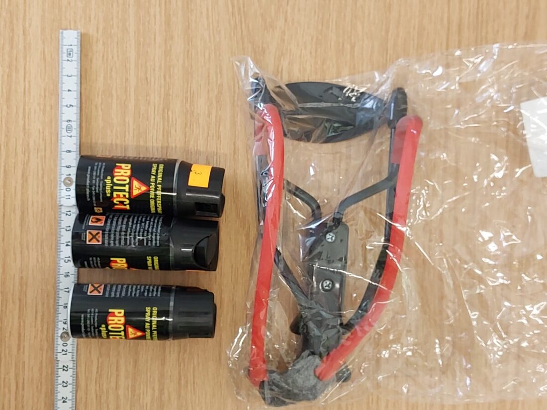 Waidhaus. Bei Kontrollen an der Autobahn A6 und in Waldsassen stellte die Bundespolizei am 29. Juli acht verbotene Waffen sicher. Die Ermittlungen gegen die Besitzer der unter das Waffengesetz fallenden Gegenstände laufen.