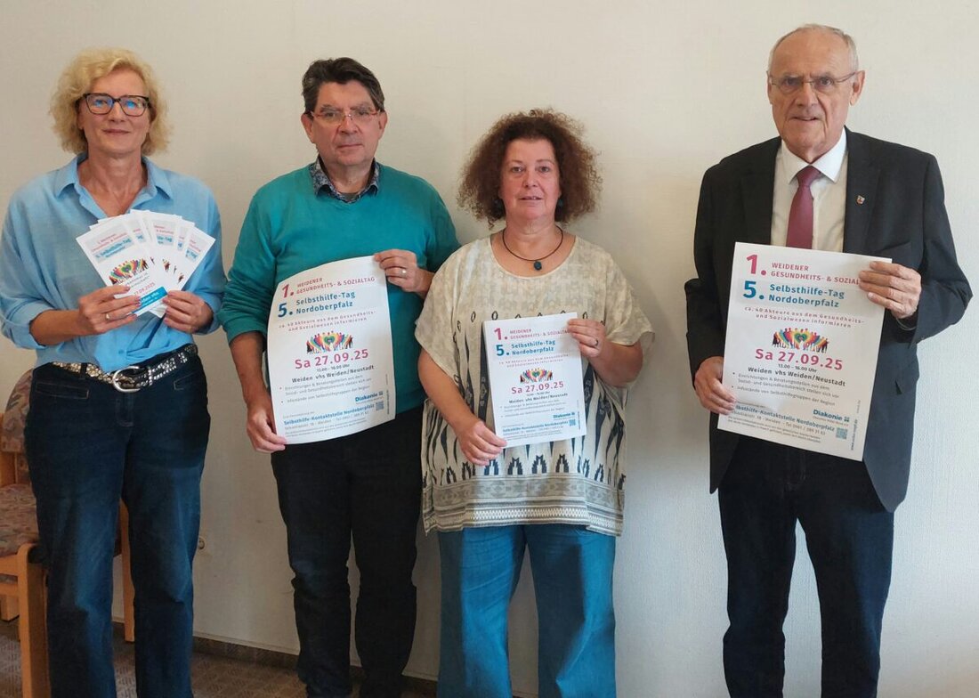 [Advertorial] Weiden. Selbsthilfe greift dann, wenn andere Systeme es nicht mehr können. Erstmals präsentieren sich am Samstag, 27. September, alle Angebote zentral: beim Gesundheits- und Sozialtag in der vhs. 23 Beratungsstellen und 13 Selbsthilfegruppen sind vor Ort.