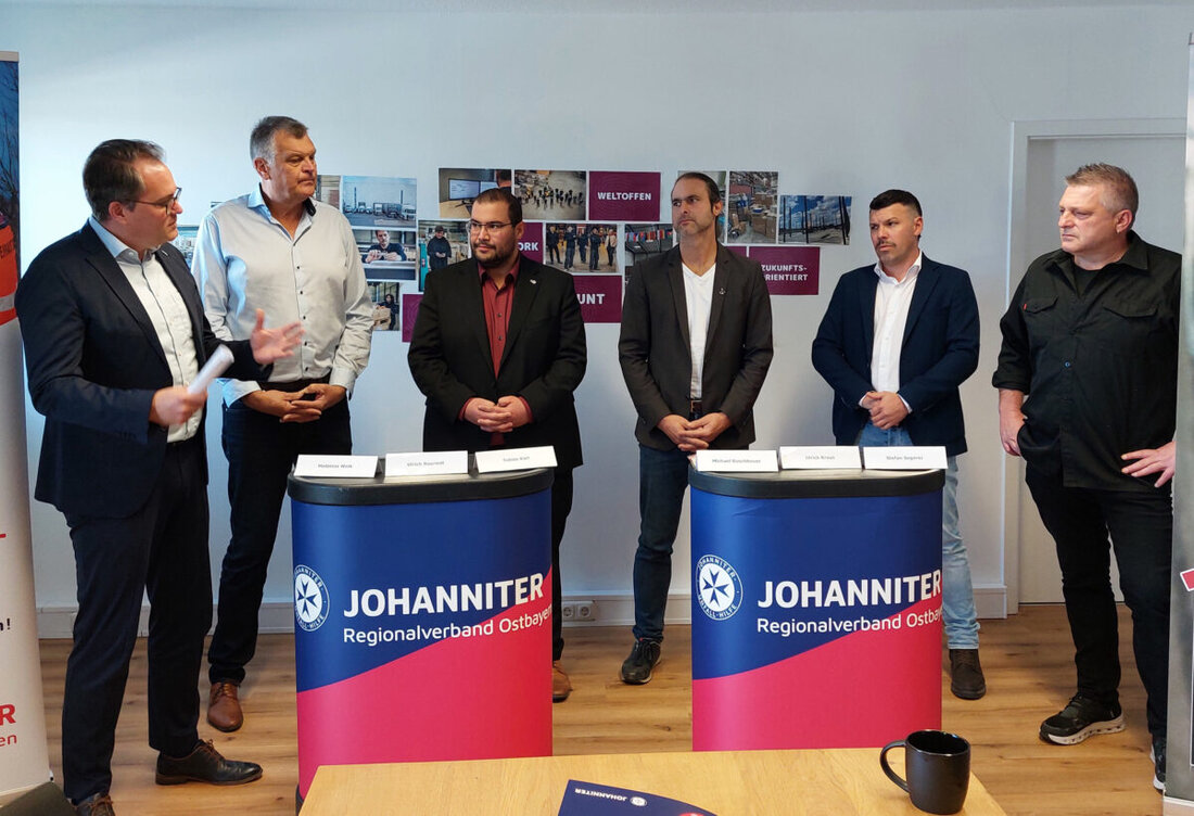 Johanniter und Space-Eye starten ihre Kooperation für ihre Weihnachtsaktionen