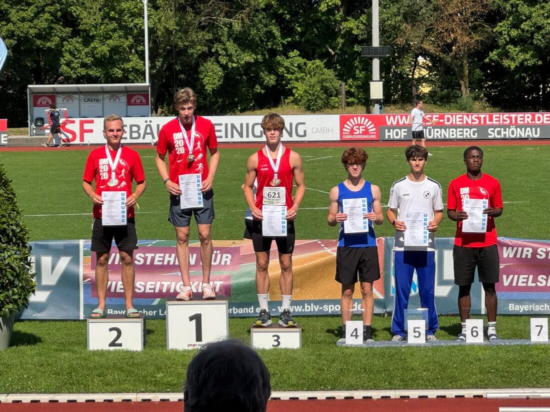 Kemnath. Der SVSW Kemnath glänzt bei den Bayerischen Meisterschaften: Simon Risch holt zweimal Silber und Staffelgold, Ben Haberkorn sprintet trotz älterer Konkurrenz in beide Finals. Ein starker Auftritt.