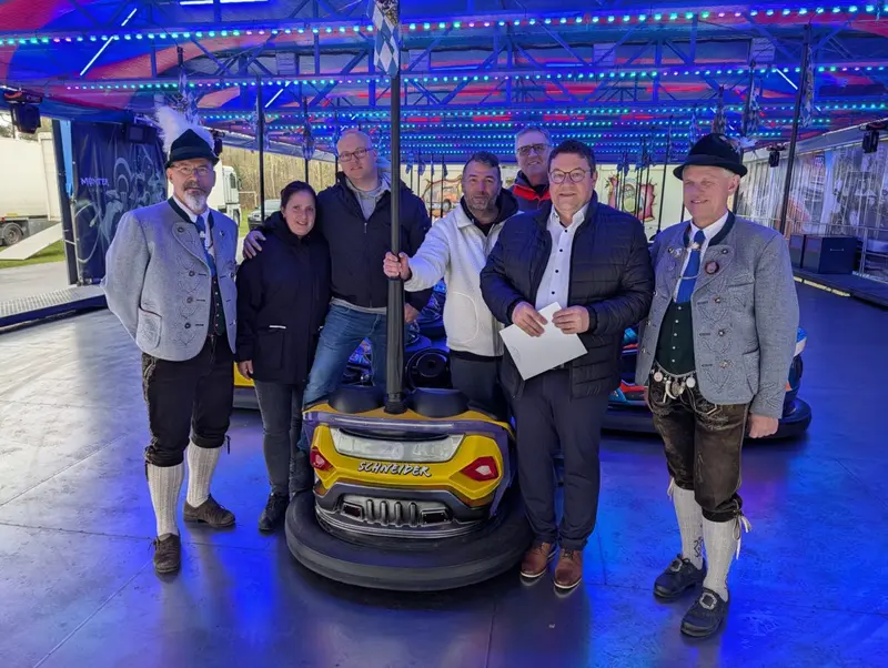 Erstes Volksfest in der Region - lange Tradition in Wackersdorf