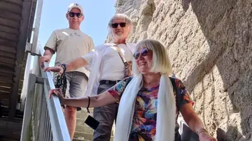 Wanderung mit Tlučná endet beim Bürgerfest in Floß