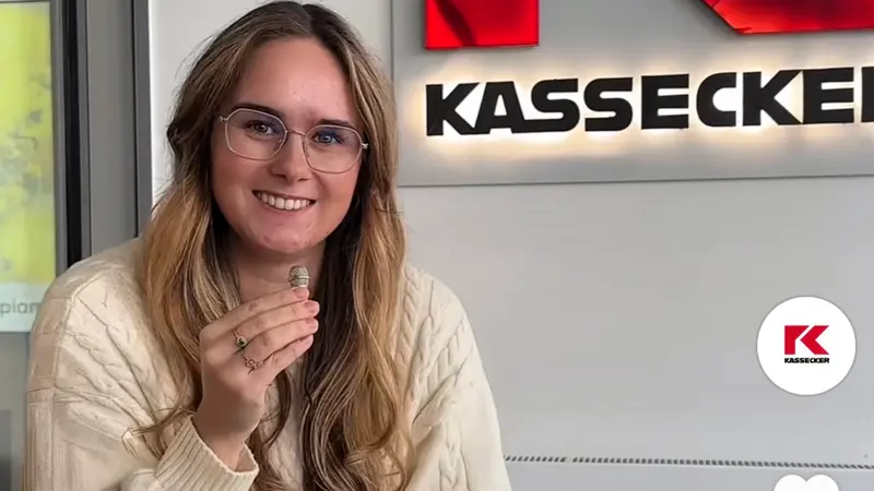 Bauunternehmen Kassecker: "Karriere-Karina" kennt den Weg zum Nachwuchs