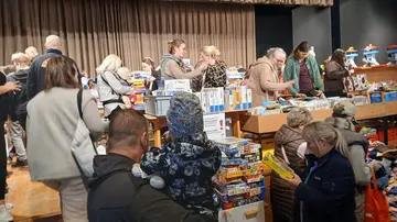 Letzter Kindersachenflohmarkt in Grafenwöhr sorgt für Riesenandrang