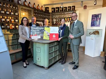 Sparkassen-Card bringt Ermäßigung im Stadtmuseum Amberg