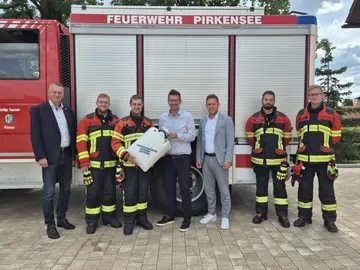 Neuer Schwimmsauger stärkt Feuerwehr in Pirkensee