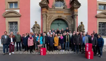ver.di Oberpfalz ehrt langjährige Mitglieder in Speinshart