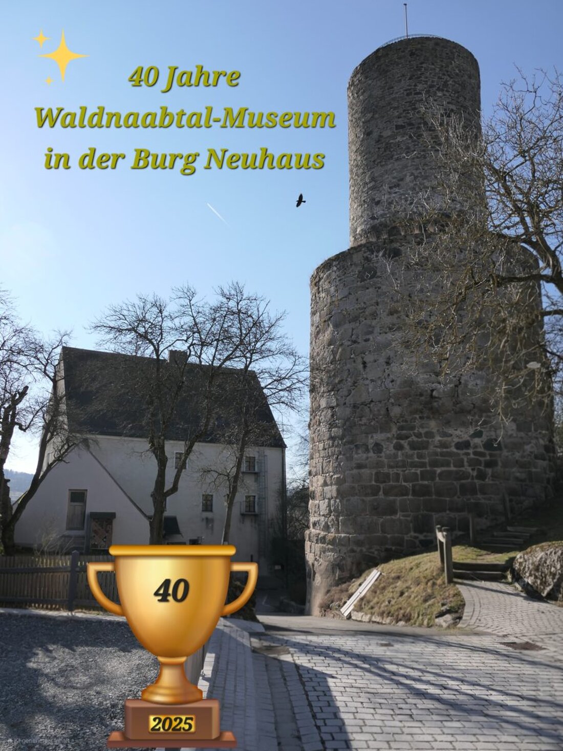 Windischeschenbach. Der OWV feiert 2025 das 40-jährige Bestehen des Waldnaabtal-Museums mit Veranstaltungen, die Tradition und Gemeinschaft betonen. Höhepunkte sind u.a. die Museums-Saison-Eröffnung am Ostermontag und die Waldweihnacht am 4. Advent.