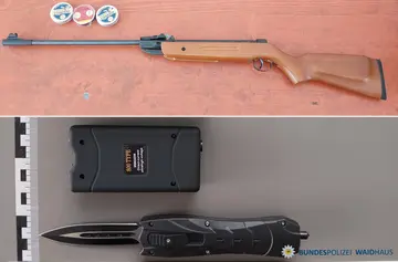 Bundespolizei sichert Waffen bei Grenzkontrollen in Waidhaus