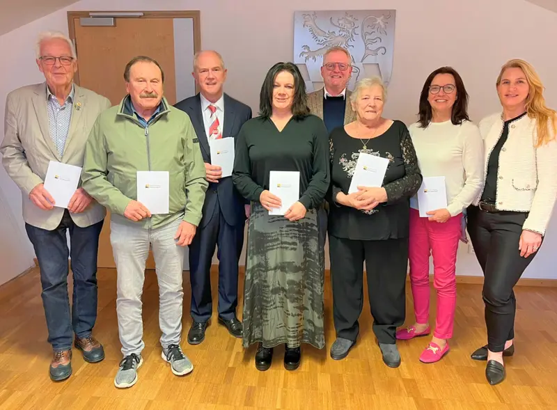 Bayerische Ehrenamtskarten in Schwandorf an Engagierte verliehen