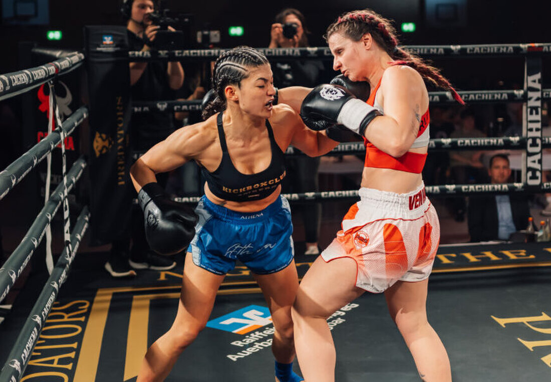 Auerbach. Am 18. April 2026 verwandelte die Kampfsportgala „Predators“ die Halle in einen Hexenkessel. Ab 16 Uhr starteten Newcomer, ab 19 Uhr folgte das Hauptevent: K1-Titelkampf bis 55 kg zwischen Steffi Hinz und Jenny Wurster.