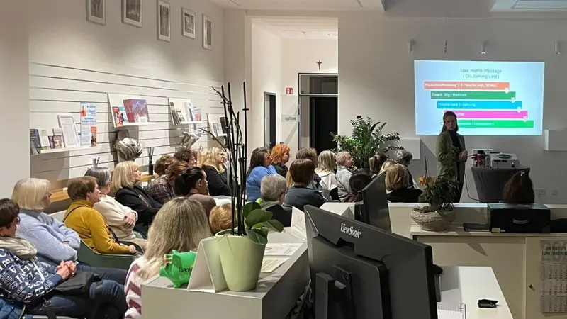 Großes Interesse beim Infoabend im THZ Neustadt: Frauengesundheit im Fokus