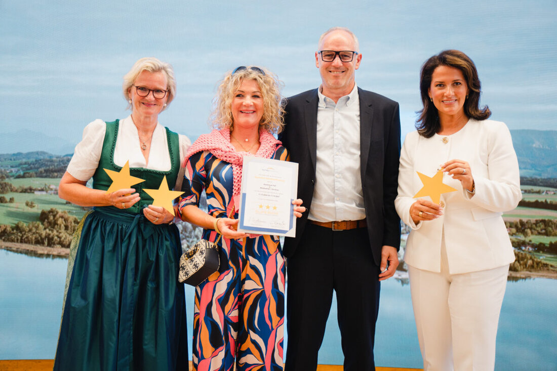 München. Bayerns Tourismusministerin Michaela Kaniber zeichnet im Gastgewerbe herausragende Betriebe mit Sterne-Klassifizierungen aus, betont die Bedeutung für Qualität und Wertschätzung.