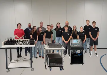 Förderverein komplettiert Veranstaltungstechnik an der Realschule Kemnath