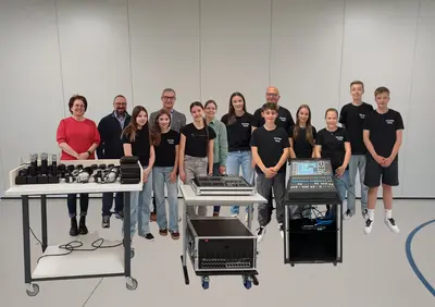 Förderverein komplettiert Veranstaltungstechnik an der Realschule Kemnath