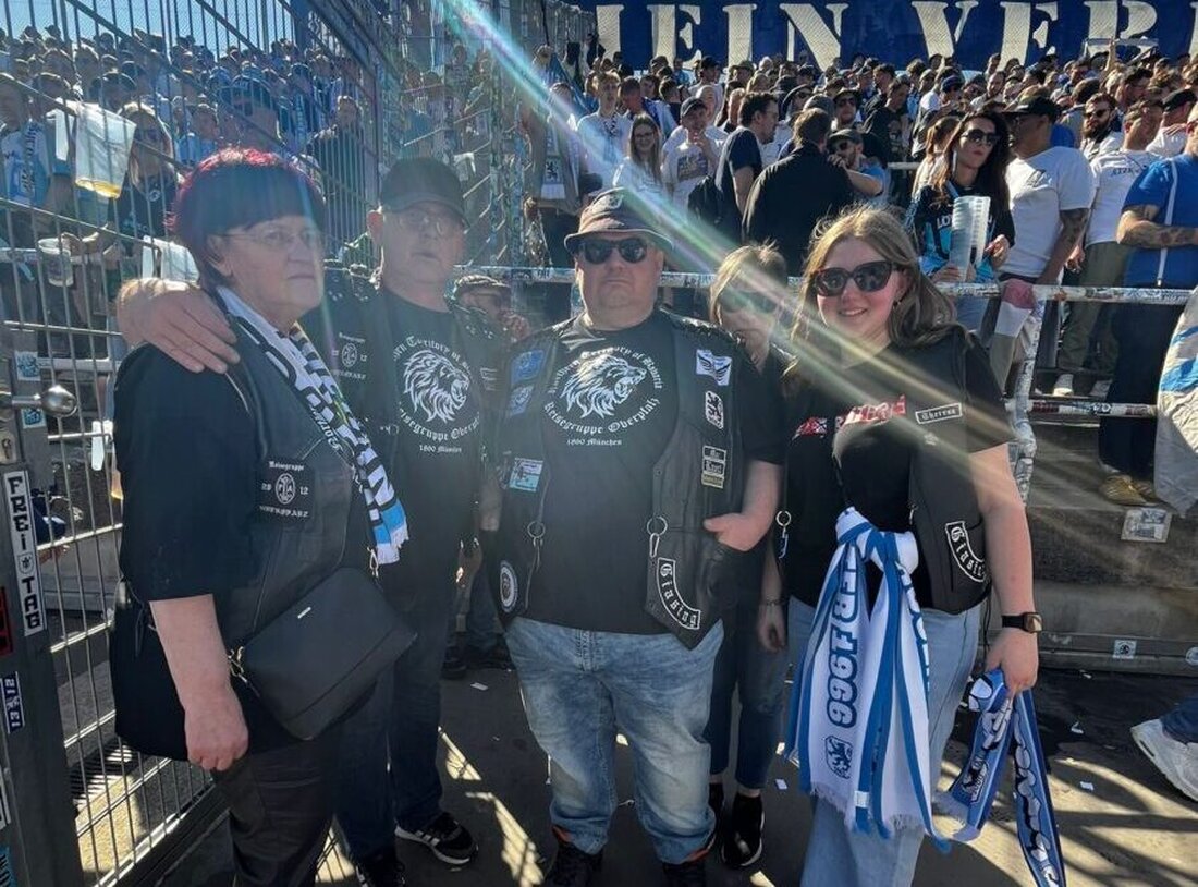 Erbendorf. Löwenstammtisch Kastl und die Reisegruppe Oberpfalz 1860 München fuhren im vollbesetzten Bus ins Grünwalder Stadion. Vor 15.000 Fans kippten die Blauen die Partie – fünf Tore in 20 Minuten.
