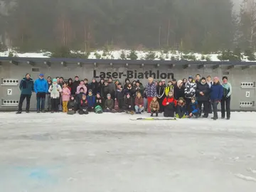 Erster Skilanglauf-Schnuppertag der Mittelschule Erbendorf in Bärnau