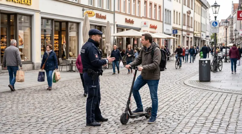 Amberg will E-Scooter aus der Fußgängerzone verbannen