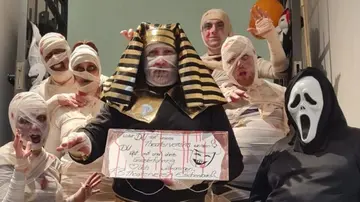 Eine Halloween-Welle verwandelt Eschenbach in eine „Geisterstadt“