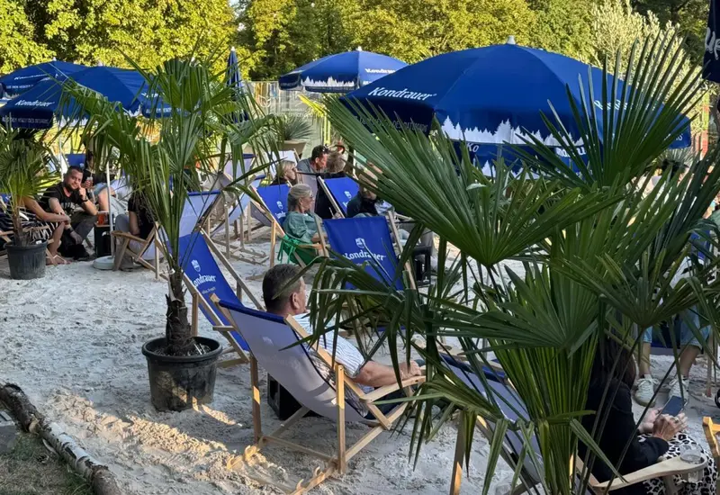 Stadtstrand - ein erstes Fazit: Initiatoren und Gastronomie sehr zufrieden