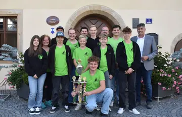 Pokal der Gaujugendliga geht zum zweiten Mal an die "Falkenhorst"-Schützen