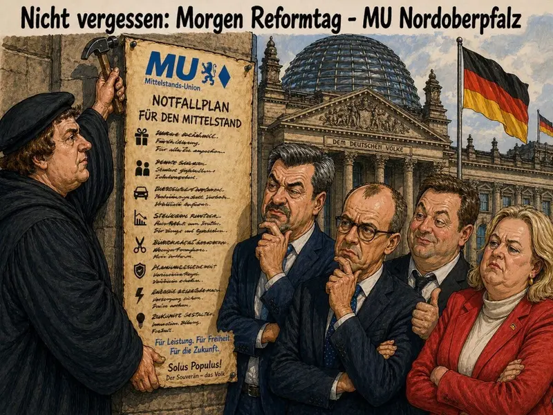 Mittelstandsunion schaut gespannt auf den "Reformtag" der Bundesregierung