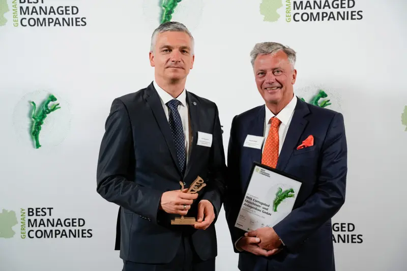 BHS Corrugated gehört zu den bestgeführten Mittelständlern der Republik