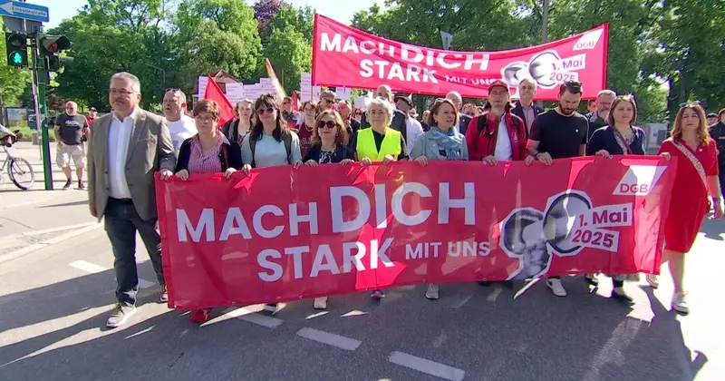 Oberpfälzer SPD-Abgeordnete unterstützen Gewerkschaften bei den Maikundgebungen