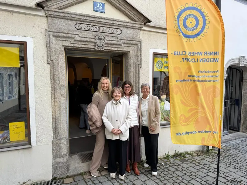 Inner Wheel Pop-up-Laden hat wieder geöffnet