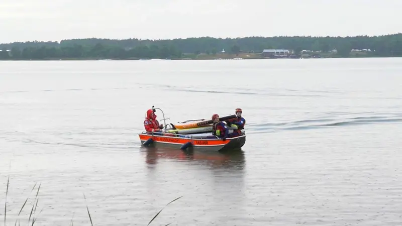 Großeinsatz nach Unwetter am Steinberger See
