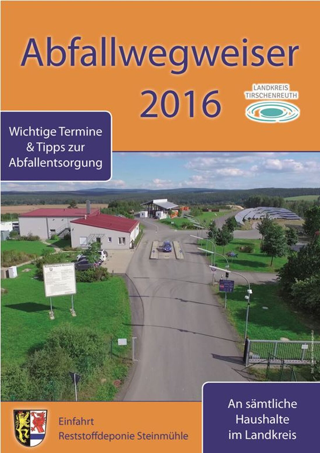 Tirschenreuth. Mit dem „Abfallwegweiser“ erhalten wieder alle Haushalte im Landkreis die Abfuhr- und Sammeltermine für das Jahr 2016 sowie einen Überblick über die Abfallwirtschaft. Lediglich bei der Restmüllabfuhr gab es eine [&hellip;]