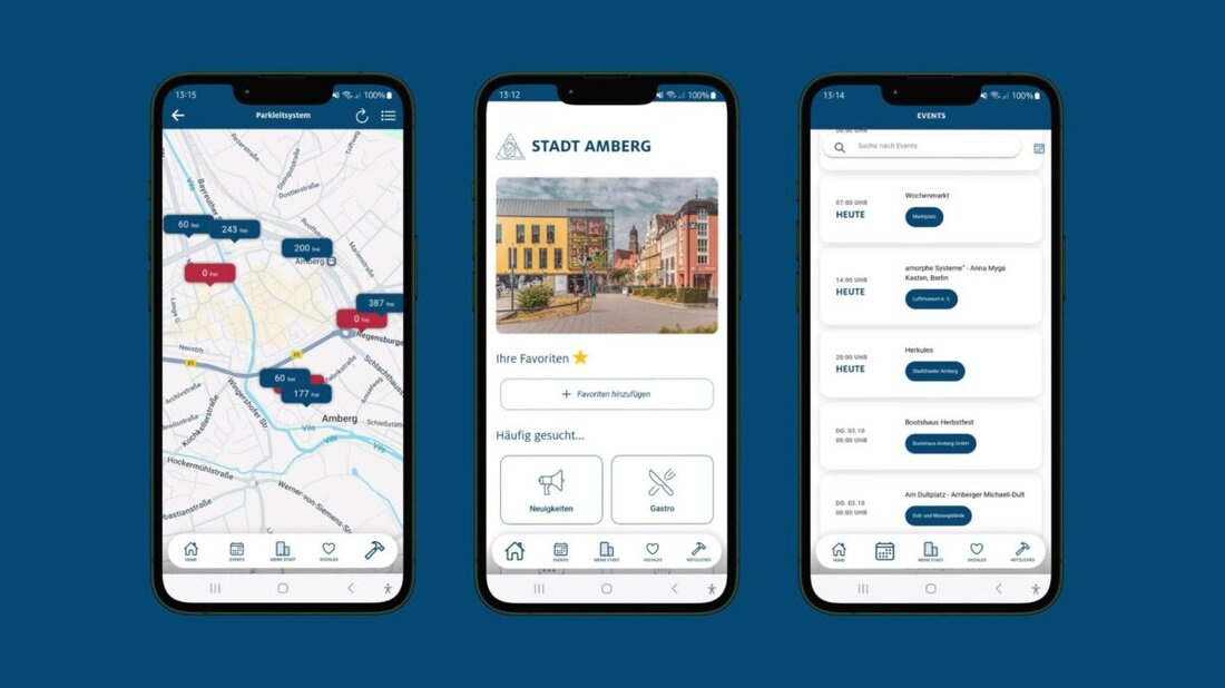 Amberg. Das Icon der Amberg-App strahlt in neuem Glanz, doch das Facelifting ist mehr als nur eine optische Aufwertung. Mit zusätzlichen Funktionen und einer optimierten Benutzeroberfläche präsentiert sich die offizielle App der Stadt Amberg als unverzichtbarer digitaler Begleiter für alle Bürgerinnen und Bürger.